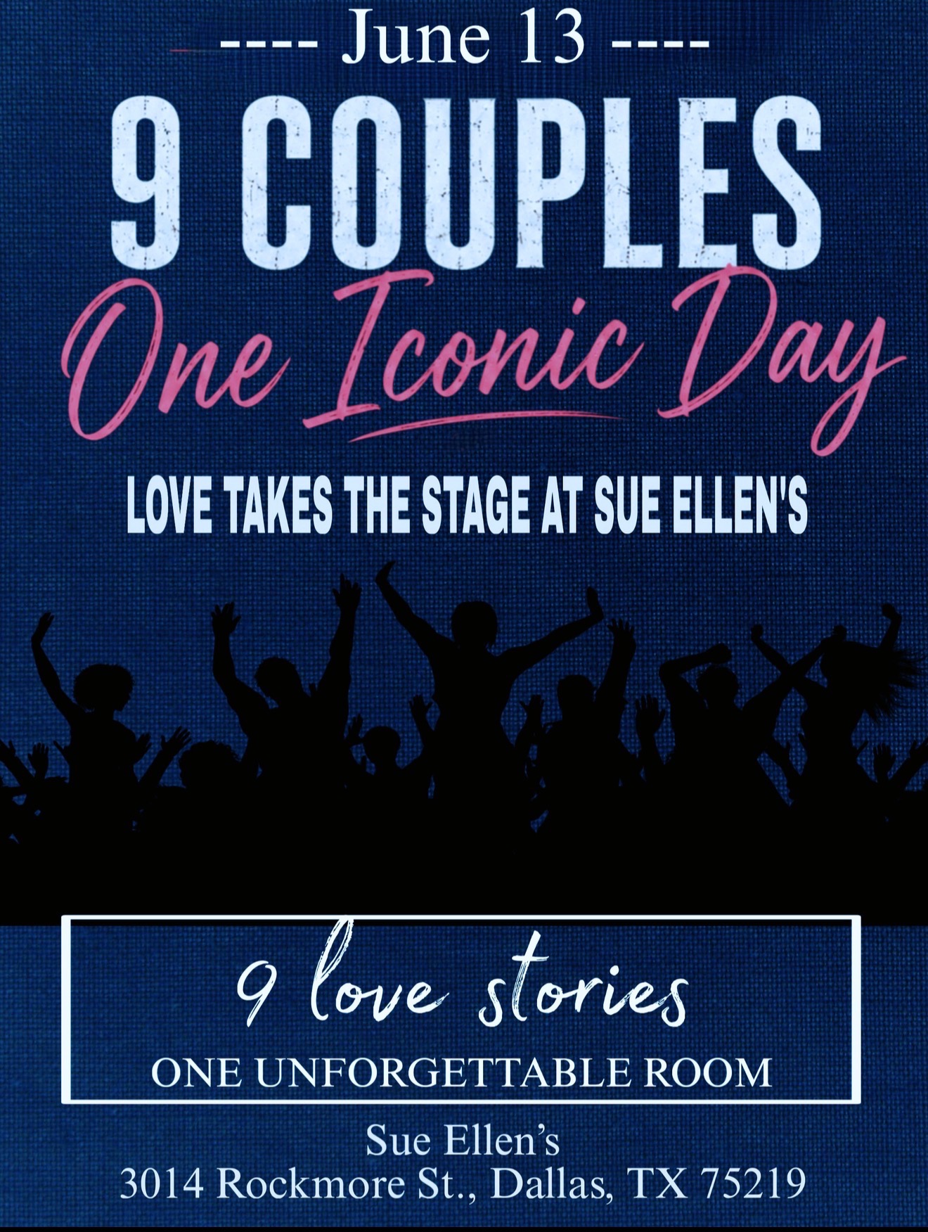9 Couples One Iconic Day