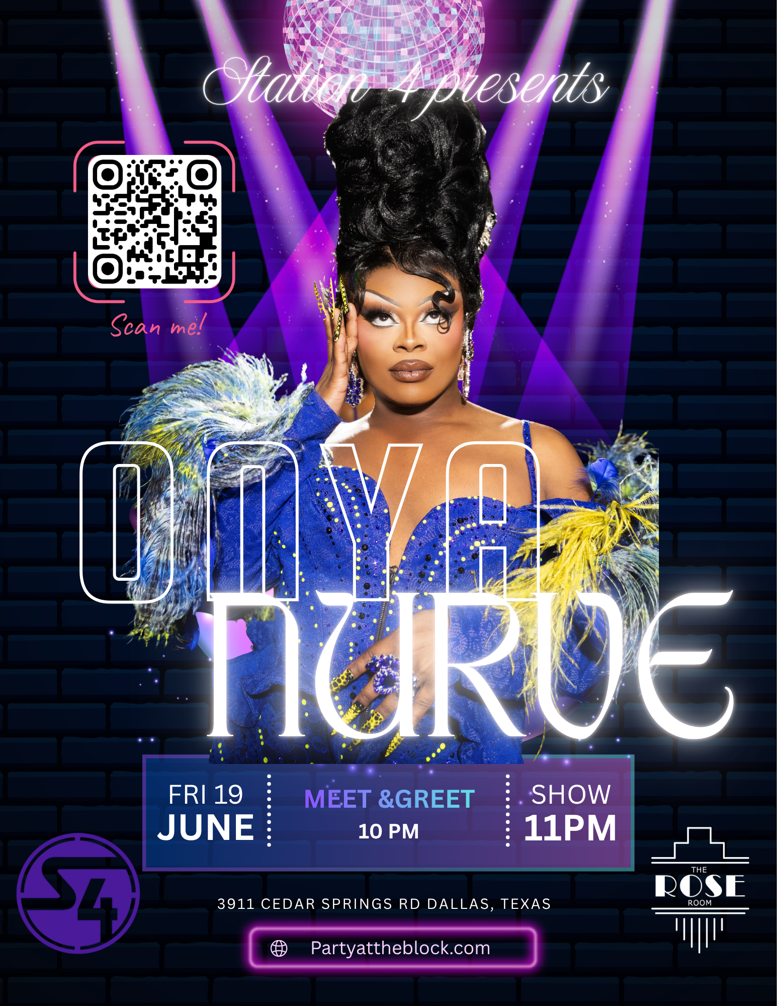ROSE ROOM PRESENTS: ONYA NURVE MEET AND GREET