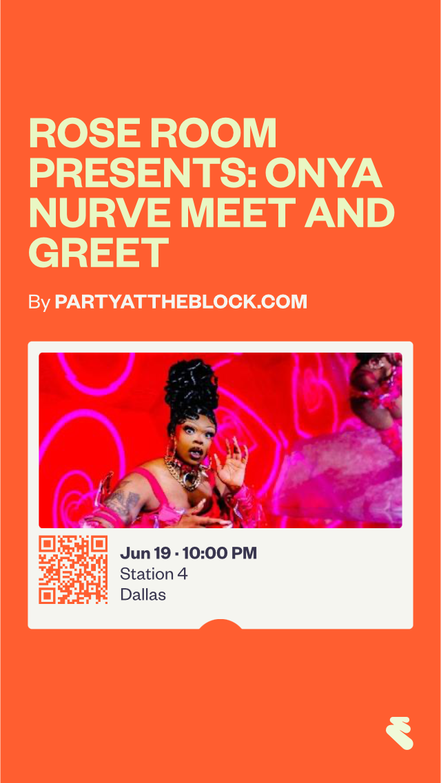ROSE ROOM PRESENTS: ONYA NURVE MEET AND GREET