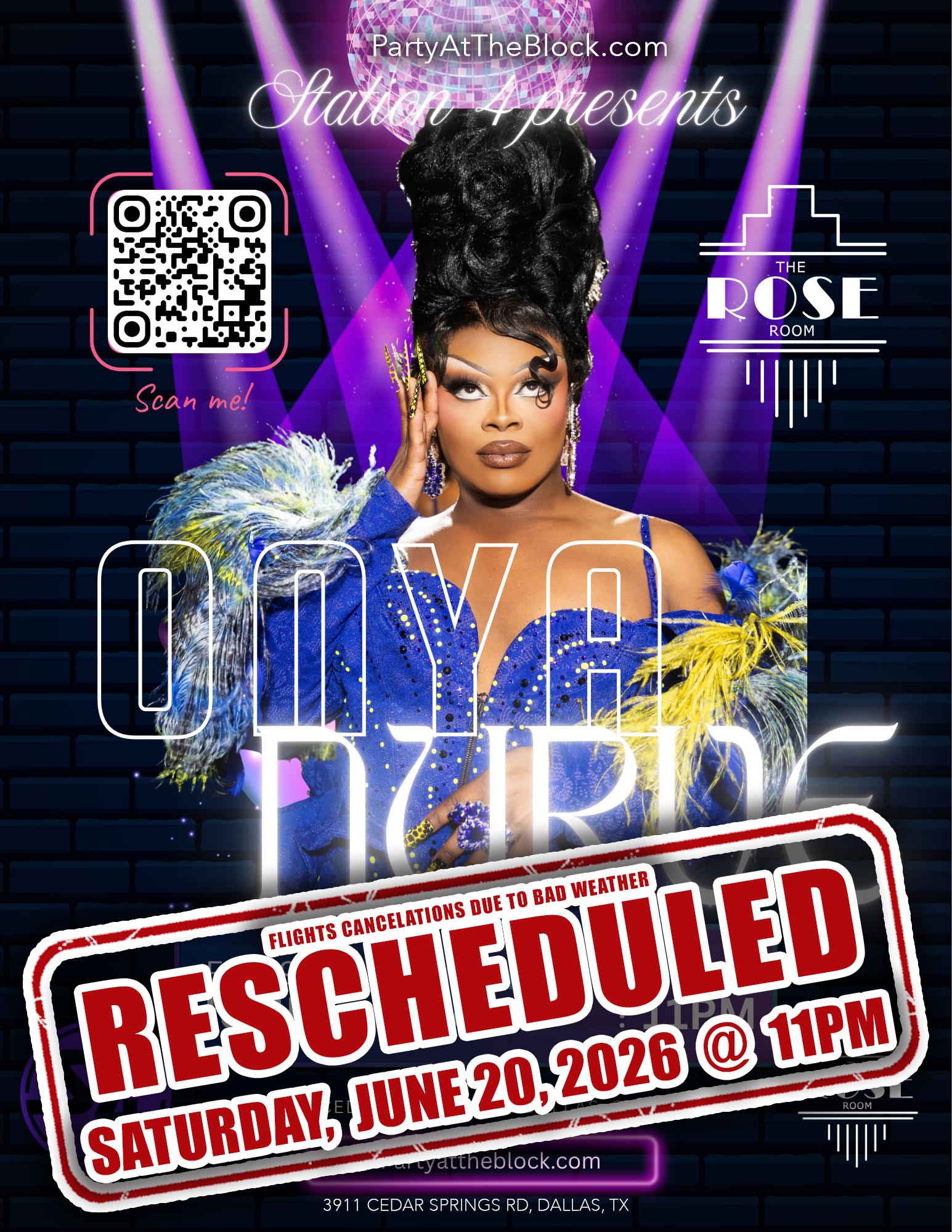ROSE ROOM PRESENTS: ONYA NURVE MEET AND GREET