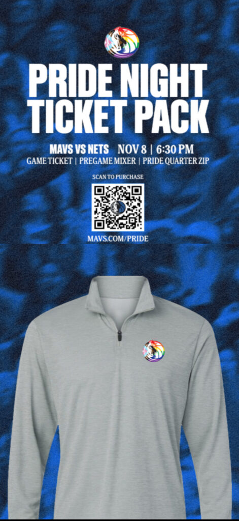 Pride Night Mavs